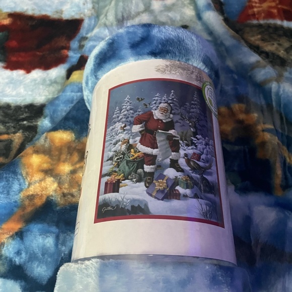 COPY - Warm Wishes Plush Throw Santa Deer 50x60 - Picture 3 of 8